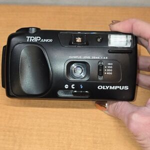 Olympus Trip Junior Camera 35mm Film Point & Shoot with Built-in Flash
